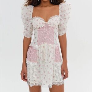 For Love And Lemons Francine mini dress